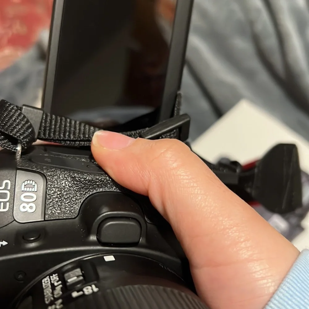 Canon 80d with lens